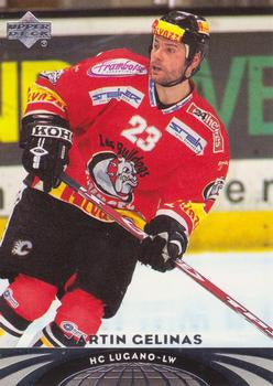 #83 Martin Gelinas - HC Lugano - 2004-05 UD All-World Edition Hockey