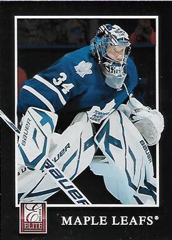 #83 James Reimer - Toronto Maple Leafs - 2011-12 Panini Elite Hockey