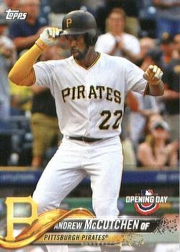 #83 Andrew McCutchen - Pittsburgh Pirates - 2018 Topps Opening Day Baseball