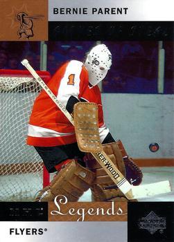 #83 Bernie Parent - Philadelphia Flyers - 2001-02 Upper Deck Legends Hockey