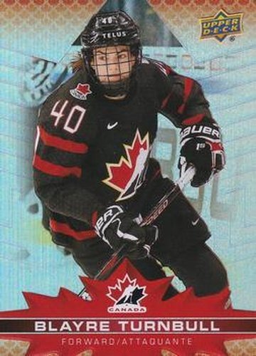 #83 Blayre Turnbull - Canada - 2021-22 Upper Deck Tim Hortons Team Canada Hockey