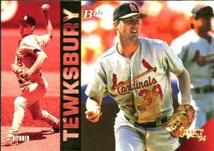 #83 Bob Tewksbury - St. Louis Cardinals - 1994 Select Baseball