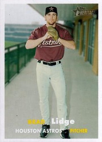 #83 Brad Lidge - Houston Astros - 2006 Topps Heritage Baseball