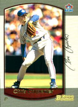 #83 Chris Carpenter - Toronto Blue Jays - 2000 Bowman Baseball