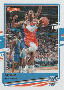 #83 Dennis Schroder - Oklahoma City Thunder - 2020-21 Donruss Basketball