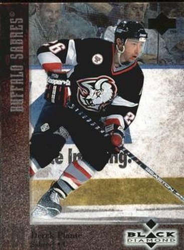 #83 Derek Plante - Buffalo Sabres - 1996-97 Upper Deck Black Diamond Hockey