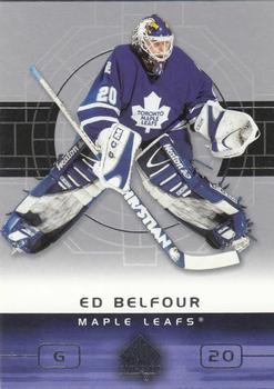 #83 Ed Belfour - Toronto Maple Leafs - 2002-03 SP Authentic Hockey