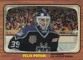 #83 Felix Potvin - Los Angeles Kings - 2002-03 Topps Heritage Hockey