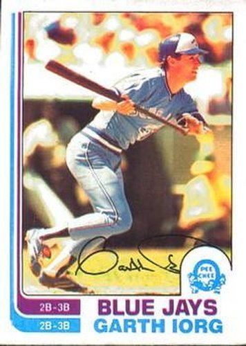 #83 Garth Iorg - Toronto Blue Jays - 1982 O-Pee-Chee Baseball