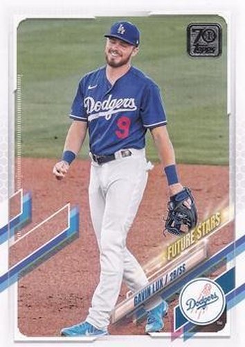 #83 Gavin Lux - Los Angeles Dodgers - 2021 Topps Baseball