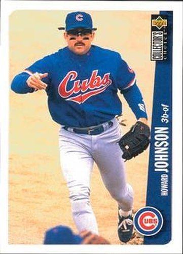 #83 Howard Johnson - Chicago Cubs - 1996 Collector's Choice Baseball