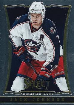 #83 Jack Johnson - Columbus Blue Jackets - 2013-14 Panini Select Hockey