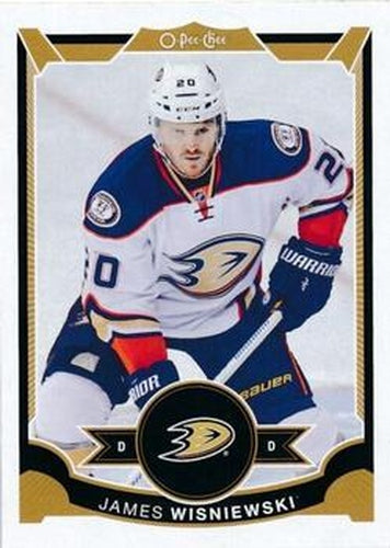 #83 James Wisniewski - Anaheim Ducks - 2015-16 O-Pee-Chee Hockey