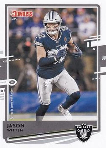 #83 Jason Witten - Las Vegas Raiders - 2020 Donruss Football