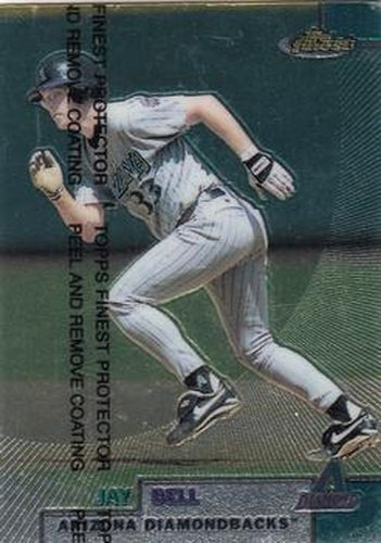 #83 Jay Bell - Arizona Diamondbacks - 1999 Finest Baseball