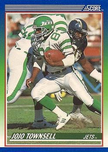 #83 Jo Jo Townsell - New York Jets - 1990 Score Football