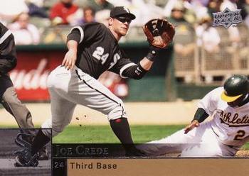 #83 Joe Crede - Chicago White Sox - 2009 Upper Deck Baseball