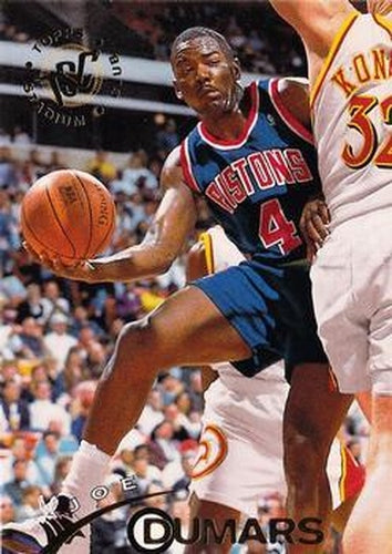 #83 Joe Dumars - Detroit Pistons - 1994-95 Stadium Club Basketball