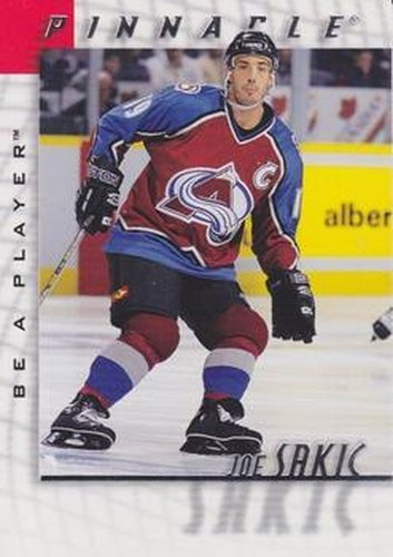 #83 Joe Sakic - Colorado Avalanche - 1997-98 Pinnacle Be a Player Hockey