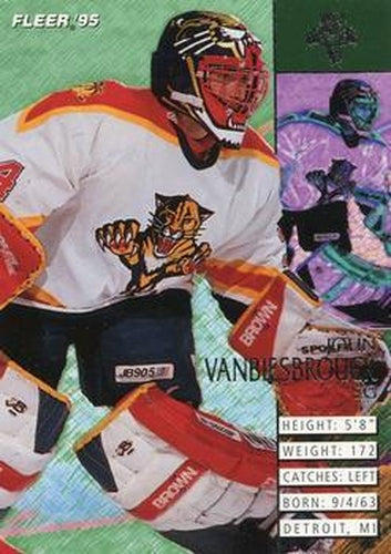 #83 John Vanbiesbrouck - Florida Panthers - 1994-95 Fleer Hockey