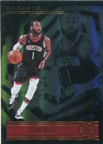 #83 John Wall - Houston Rockets - 2020-21 Panini Illusions Basketball