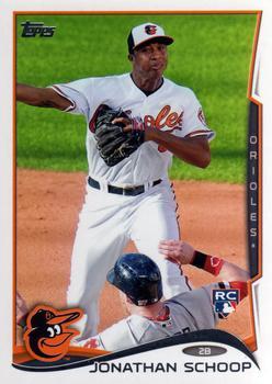 #83 Jonathan Schoop - Baltimore Orioles - 2014 Topps Baseball