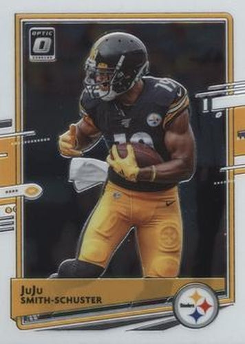 #83 JuJu Smith-Schuster - Pittsburgh Steelers - 2020 Donruss Optic Football