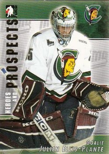 #83 Julien Ellis-Plante - Shawinigan Cataractes - 2004-05 In The Game Heroes and Prospects Hockey