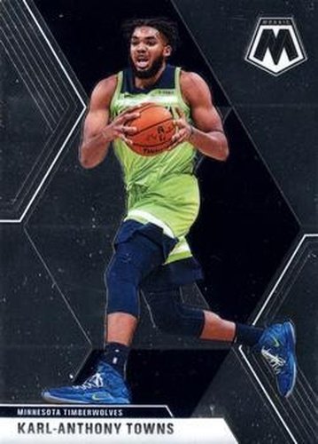 #83 Karl-Anthony Towns - Minnesota Timberwolves - 2019-20 Panini Mosaic Basketball