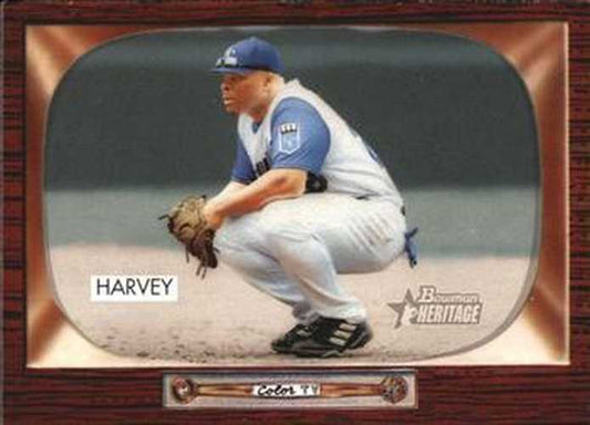 #83 Ken Harvey - Kansas City Royals - 2004 Bowman Heritage Baseball