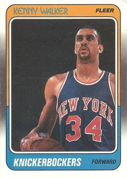 #83 Kenny Walker - New York Knicks - 1988-89 Fleer Basketball