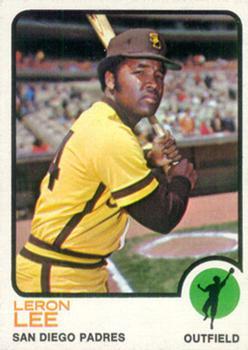 #83 Leron Lee - San Diego Padres - 1973 Topps Baseball