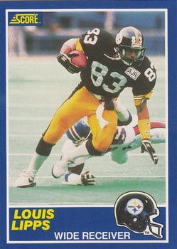 #83 Louis Lipps - Pittsburgh Steelers - 1989 Score Football