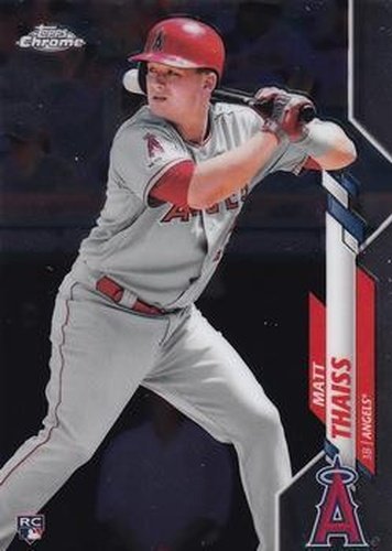 #83 Matt Thaiss - Los Angeles Angels - 2020 Topps Chrome Baseball