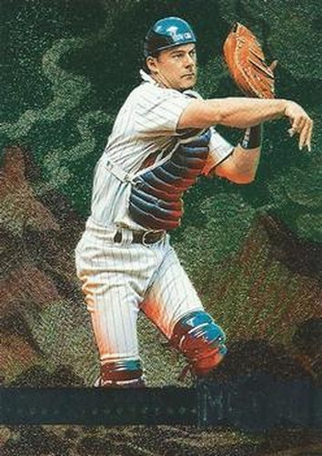 #83 Matt Walbeck - Minnesota Twins - 1996 Metal Universe Baseball