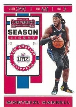 #83 Montrezl Harrell - Los Angeles Clippers - 2019-20 Panini Contenders Basketball