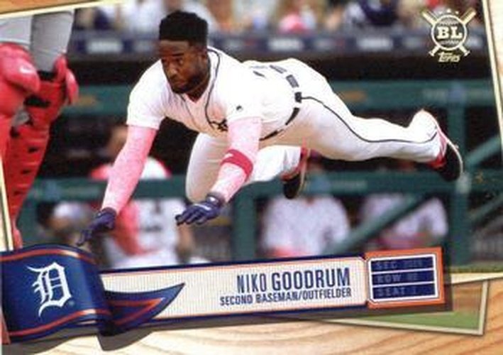 #83 Niko Goodrum - Detroit Tigers - 2019 Topps Big League Baseball