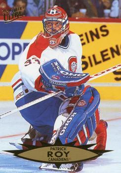 #83 Patrick Roy - Montreal Canadiens - 1995-96 Ultra Hockey