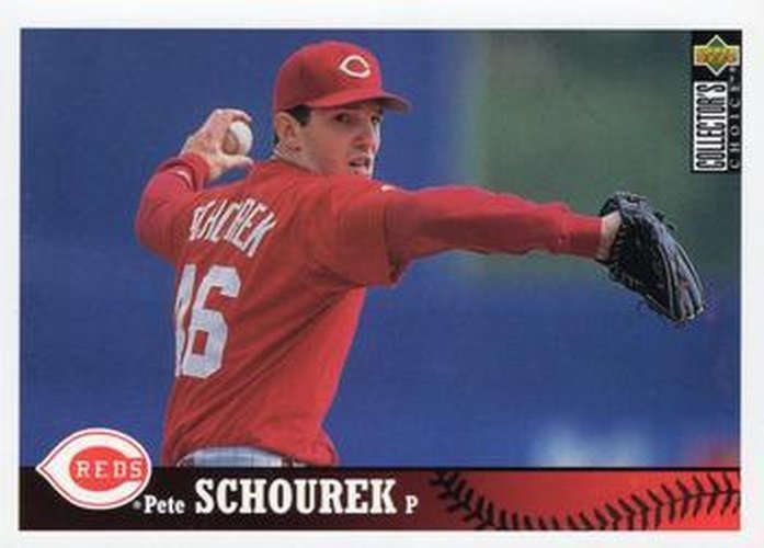 #83 Pete Schourek - Cincinnati Reds - 1997 Collector's Choice Baseball
