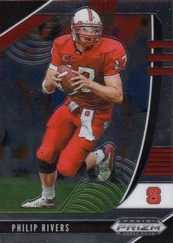 #83 Philip Rivers - NC State Wolfpack - 2020 Panini Prizm Draft Picks Football