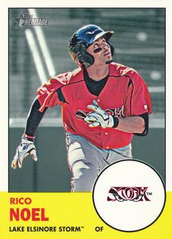 #83 Rico Noel - Lake Elsinore Storm - 2012 Topps Heritage Minor League Baseball