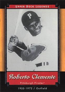 #83 Roberto Clemente - Pittsburgh Pirates - 2001 Upper Deck Legends Baseball