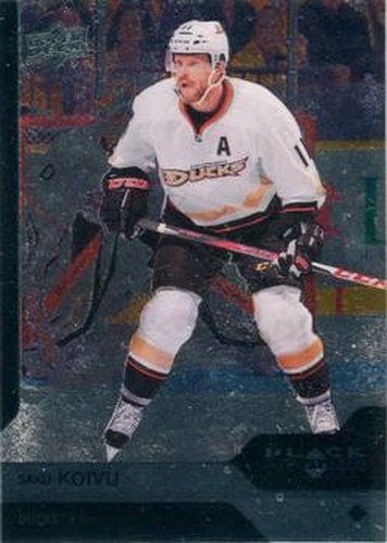 #83 Saku Koivu - Anaheim Ducks - 2013-14 Upper Deck Black Diamond Hockey