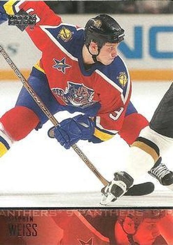 #83 Stephen Weiss - Florida Panthers - 2003-04 Upper Deck Hockey