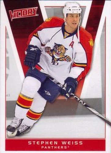 #83 Stephen Weiss - Florida Panthers - 2010-11 Upper Deck Victory Hockey