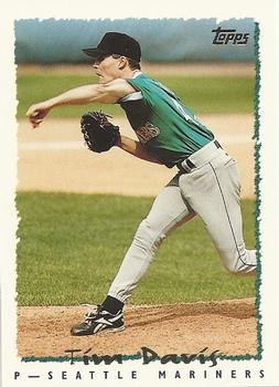 #83 Tim Davis - Seattle Mariners - 1995 Topps Baseball