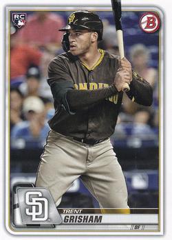 #83 Trent Grisham - San Diego Padres - 2020 Bowman Baseball