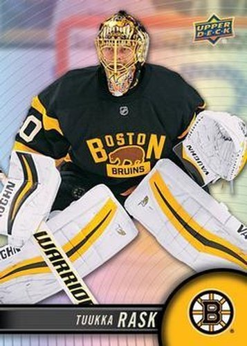 #83 Tuukka Rask - Boston Bruins - 2017-18 Upper Deck Tim Hortons Hockey