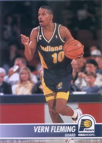 #83 Vern Fleming - Indiana Pacers - 1994-95 Hoops Basketball