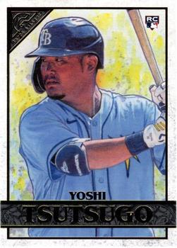 #83 Yoshi Tsutsugo - Tampa Bay Rays - 2020 Topps Gallery Baseball
